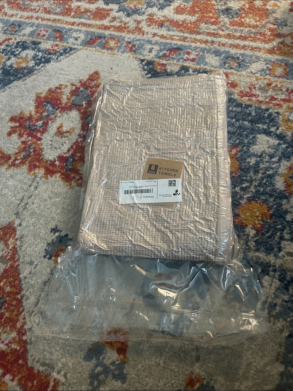 NWT 6 pack Kitchen Waffle Weave Dish Towels - Beige - Picture 7 of 10
